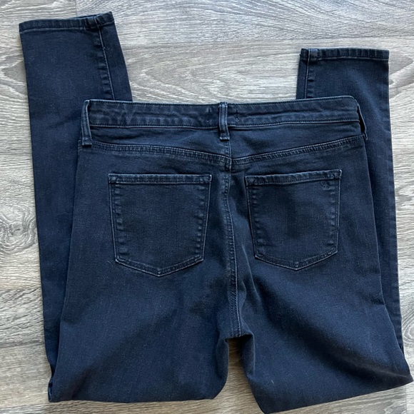 Jessica Simpson Black Jeans High Rise Skinny Black Denim Pants Women's size 10 - Picture 2 of 9